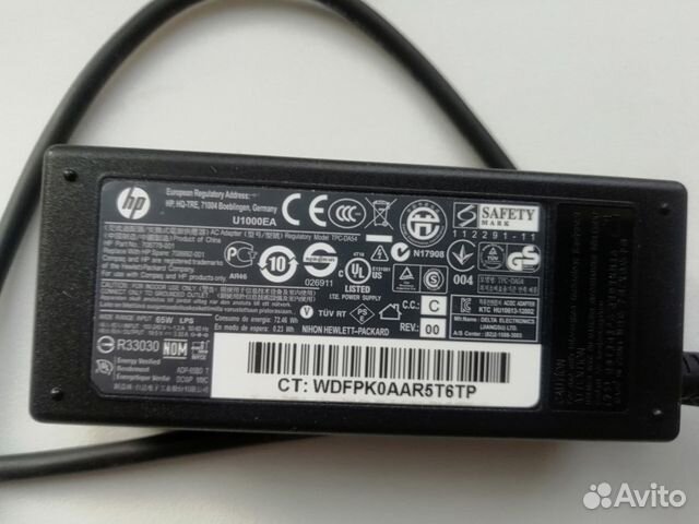 Блок питания HP для ноутбука, компьютера. Новый Блок питания HP для ноутбука, компьютера. Новый