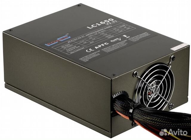 Блок питания LC-Power 1650W Mining-Edition (новый)