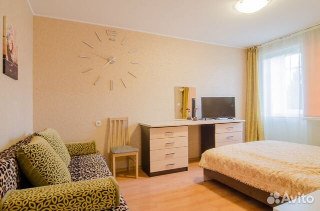 

1-к. квартира, 34 м², 2 кровати