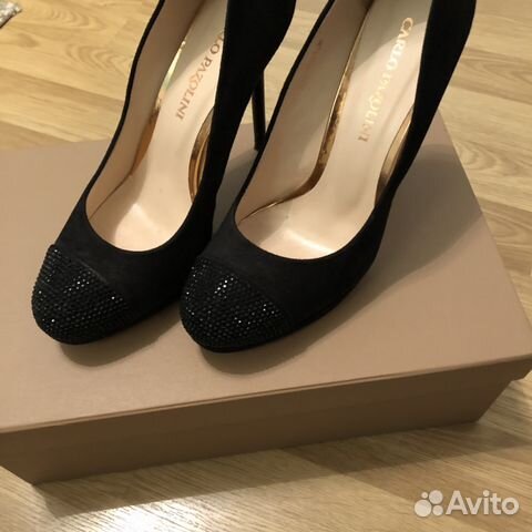 Замшевые туфли