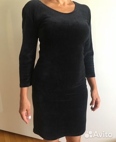 Платье бархат мини супер Платье бархат мини супер