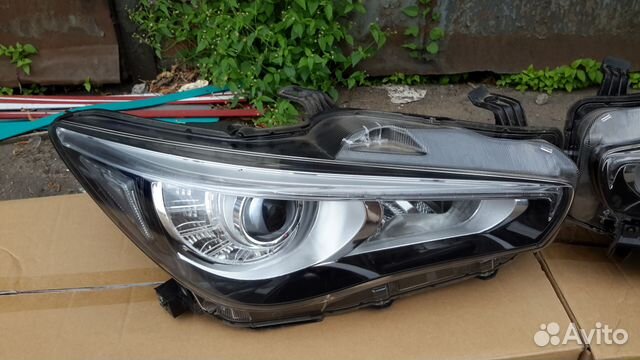 Адаптивные фары Инфинити Q50 V36 LED afs