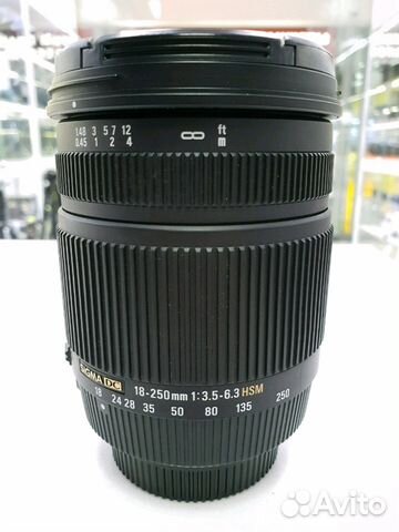 Sigma AF 18-250mm f/3.5-6.3 OS Nikon Комиссионный