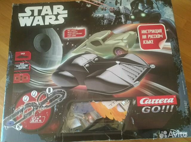 Автотрек star wars carrera go 1:43 Автотрек star wars carrera go 1:43