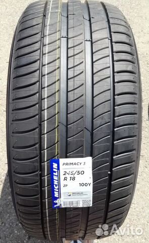 Новые Michelin Primacy 3 ZP 245/50 R18 Run Flat Y