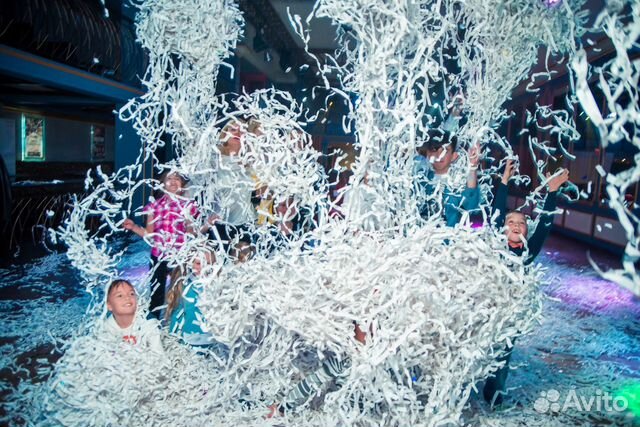 Бумажное шоу. Цветная бумага - Конфетти - Шарики