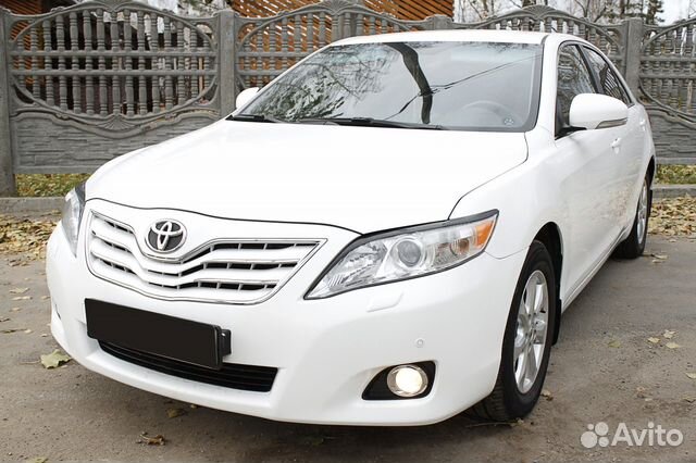 Накладки на фары для Toyota Камри V40 09-11 г.в
