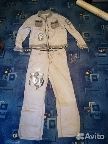 Костюм джинсовый