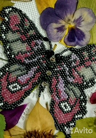 Аппликация из бисера 