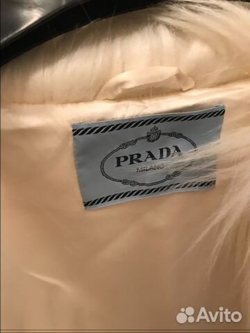 Шуба из эко меха Prada, оригинал, бу Шуба из эко меха Prada, оригинал, бу