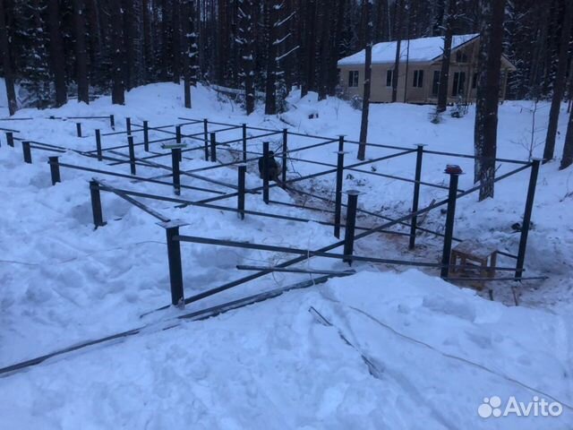 Фундамент на винтовых сваях Фундамент на винтовых сваях