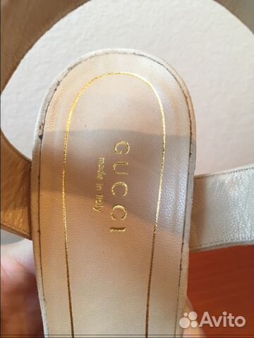 Босоножки Gucci