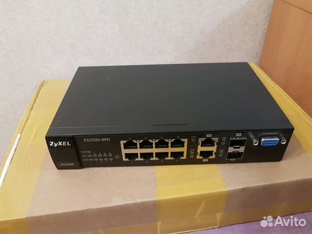 Коммутатор zyxel ES3500-8PD Коммутатор zyxel ES3500-8PD