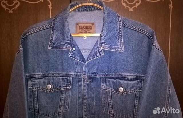 Мужская джинсовая куртка Casucci р.XL(52)