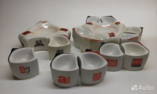 Фирменые пепельницы Издательского Дома Огонёк Фирменые пепельницы Издательского Дома Огонёк