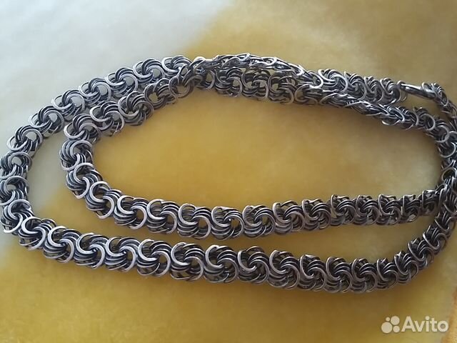 Цепь серебро 925 пробы