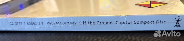 Музыкальный CD Paul McCartney Off The Ground