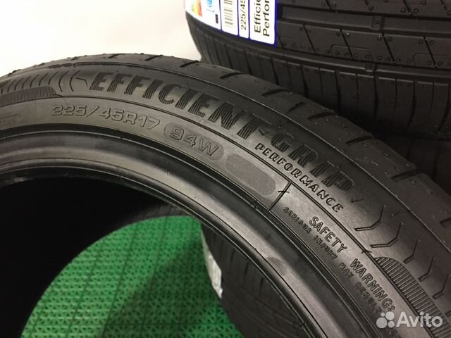 225 45 17 Goodyear Efficengrip Новые летние шины