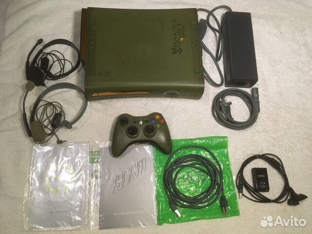 Xbox 360 Halo 3 Special Edition Green & Gold