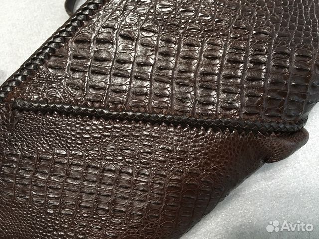 Барсетка мужская крокодил