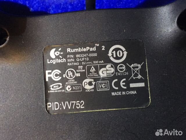 Logitech Rumblepad 2 (проводной геймпад) Logitech Rumblepad 2 (проводной геймпад)