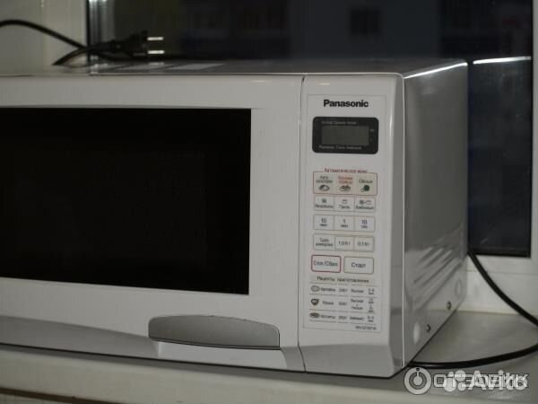 Микроволновая печь с грилем panasonic