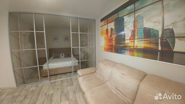 

Квартира-студия, 57 м², 2 кровати