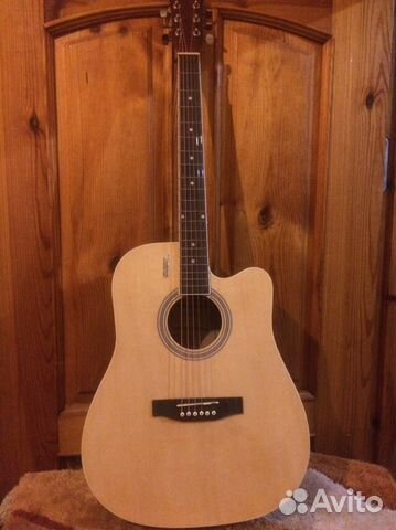 Новая Акустическая гитара JonsonE4111bк