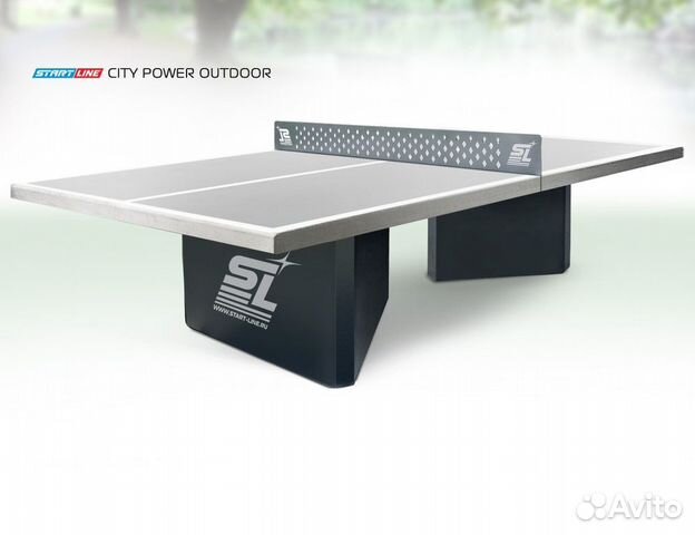 Теннисный стол антивандальный бетонный