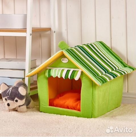 Мягкий домик для кошки/небольшой собаки купить на Зозу.ру - фотография № 1