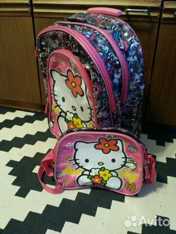 Рюкзак на колесах Hello Kitty Рюкзак на колесах Hello Kitty