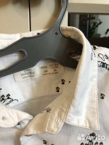 Рубашка детская Zara Рубашка детская Zara