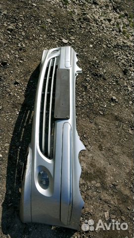 Mercedes w203 бампер передний серый Mercedes w203 бампер передний серый