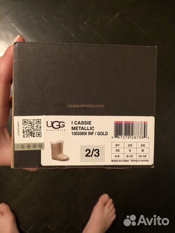 Пинетки Угги ugg новые Пинетки Угги ugg новые