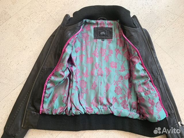 Куртка кожаная