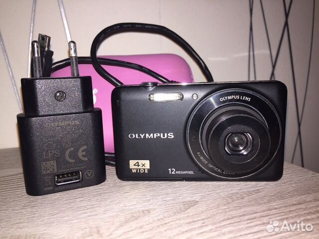 Цифровой фотоаппарат Olympus VG-110(чёрный) +заряд