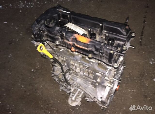 Купить бу мотор на hyundai santa fe 2.4 G4KE
