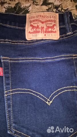Новые Джинсы Levi Strauss 505 Новые Джинсы Levi Strauss 505