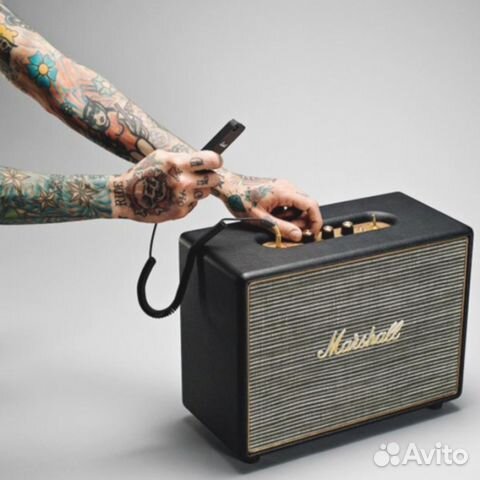 Беспроводная акустика Marshall Woburn Black Беспроводная акустика Marshall Woburn Black