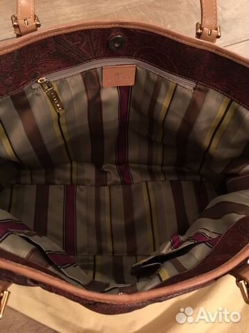 Сумка, Etro, с узором пейсли Сумка, Etro, с узором пейсли