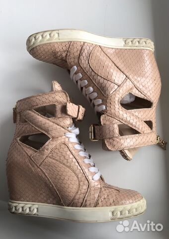 Кеды Casadei на танкетке