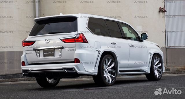 Обвес Wald Sports Line Lexus lx570 lx450d 2016+ Обвес Wald Sports Line Lexus lx570 lx450d 2016+