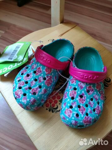 Сабо crocs для девочки с10