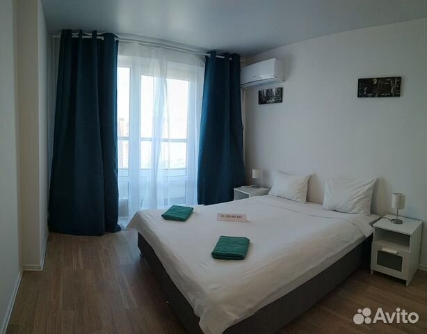 

2-к. квартира, 43 м², 2 кровати