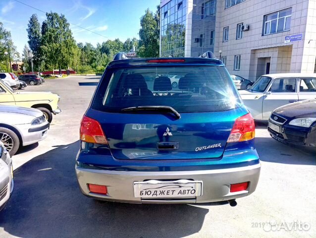 Mitsubishi Outlander 2.4 AT, 2004, 154 000 км