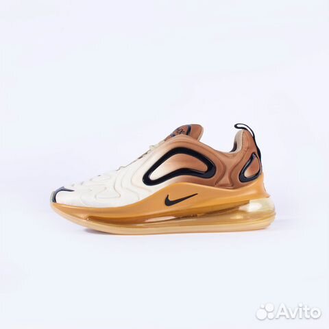 Кроссовки Air Max 720, золотой, черный, размер 42 Кроссовки Air Max 720, золотой, черный, размер 42