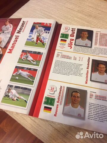 Бавария 11/12 Panini Полностью заполнен Бавария 11/12 Panini Полностью заполнен