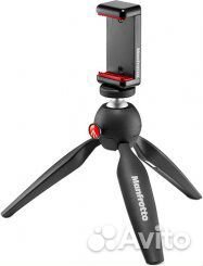 Manfrotto Mini Tripod with Clamp (mkpixiclamp-BK)