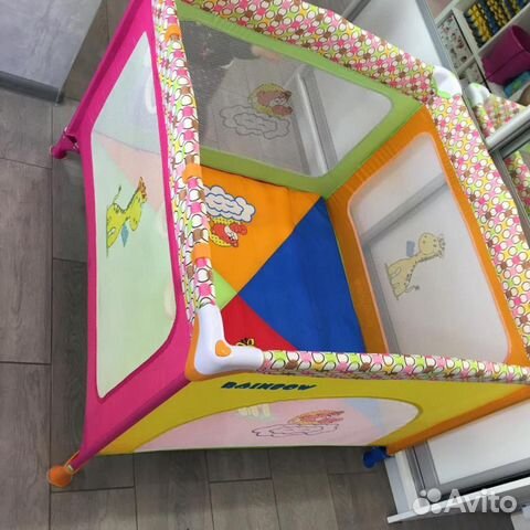 Манеж baby care rainbow