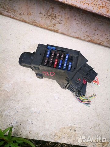 Mercedes w210 блок включения фар